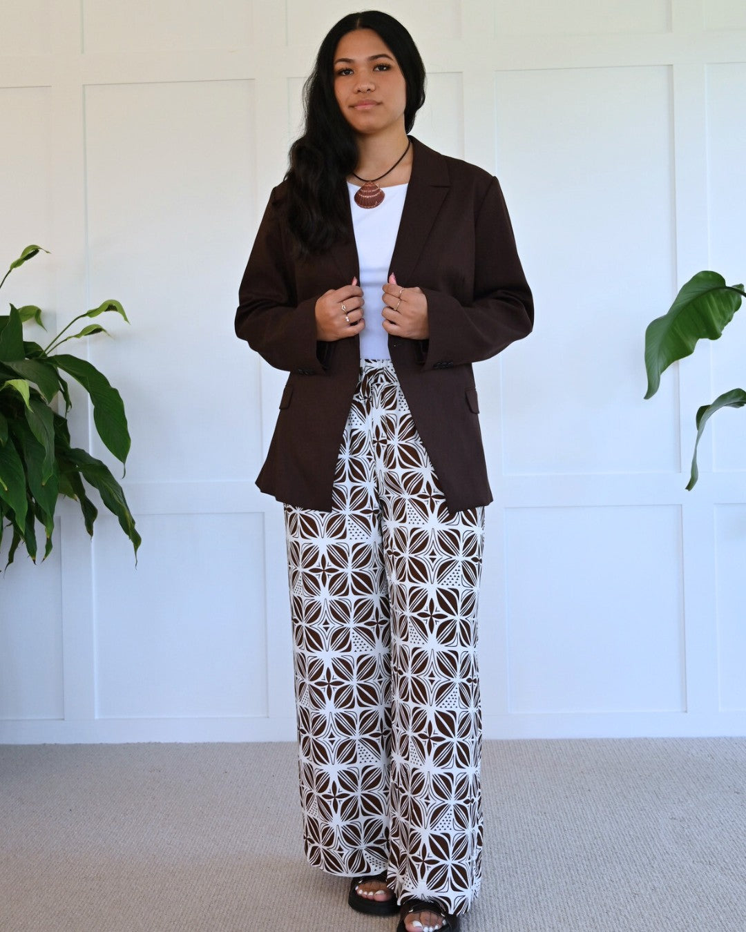 Kalea Womens Wide Leg Pants