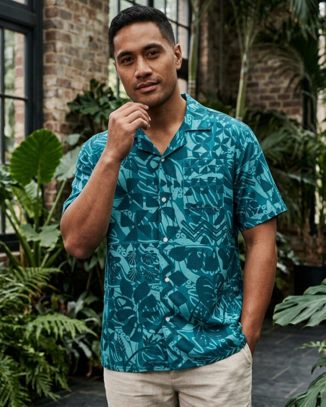 Kanoa Mens Short Sleeve Shirt