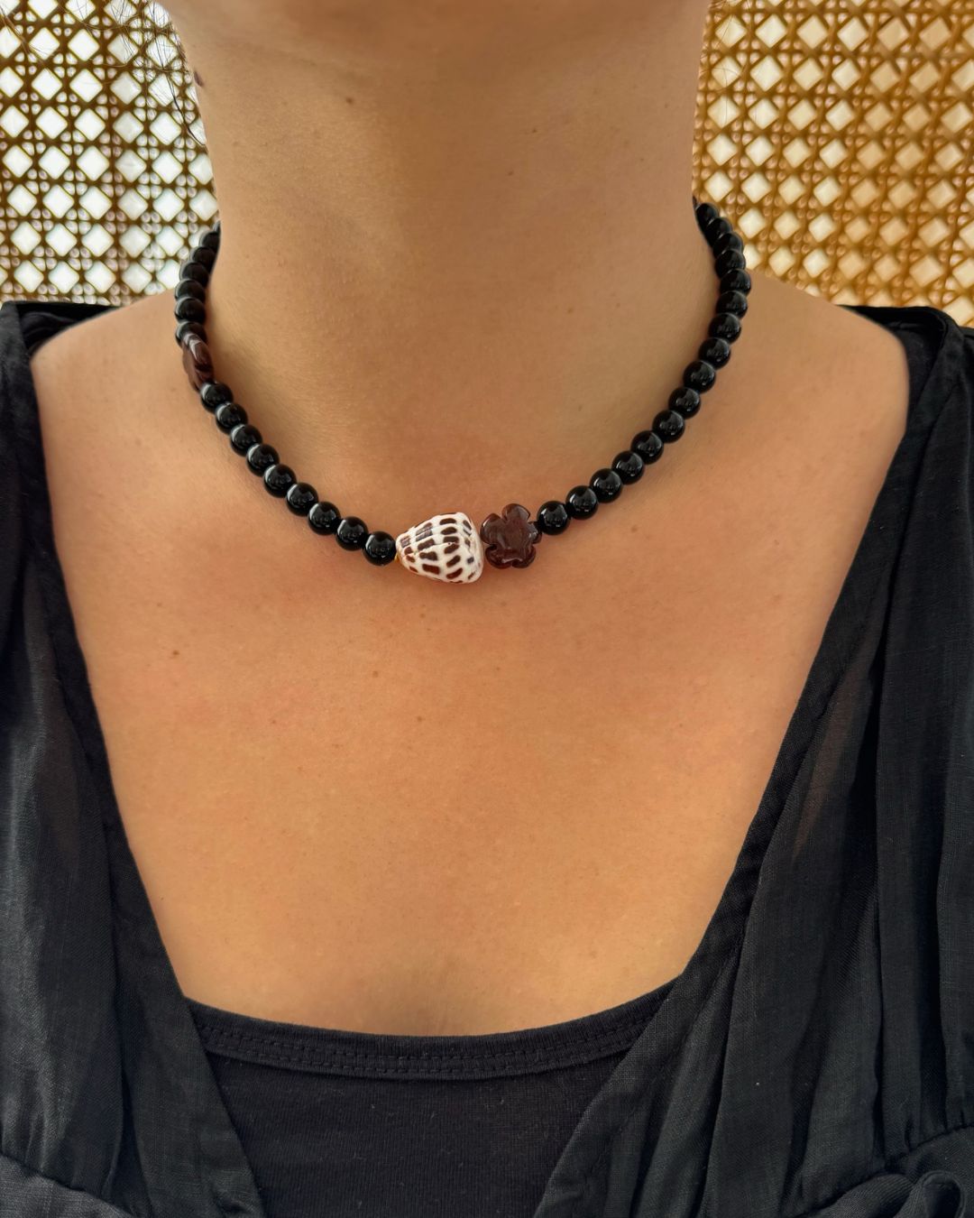 ISLAKOKO x Seakk Hebrew Cone Shell Necklace