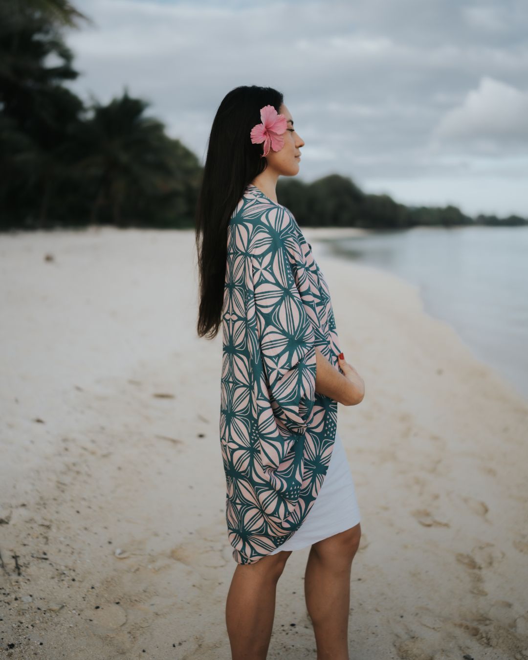 Leilani Womens Island Kimono - Front