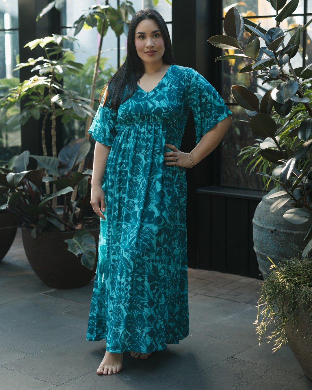 Nevaeh Womens Maxi Dress