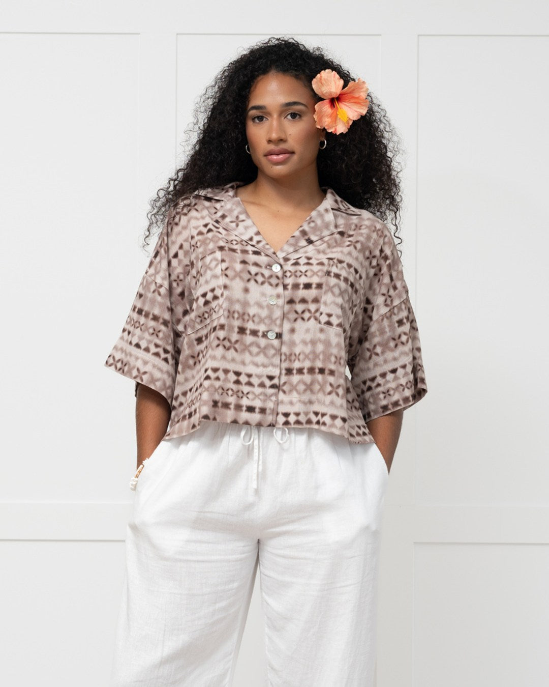 Tribal Bracken - Mali Womens Island Shirt