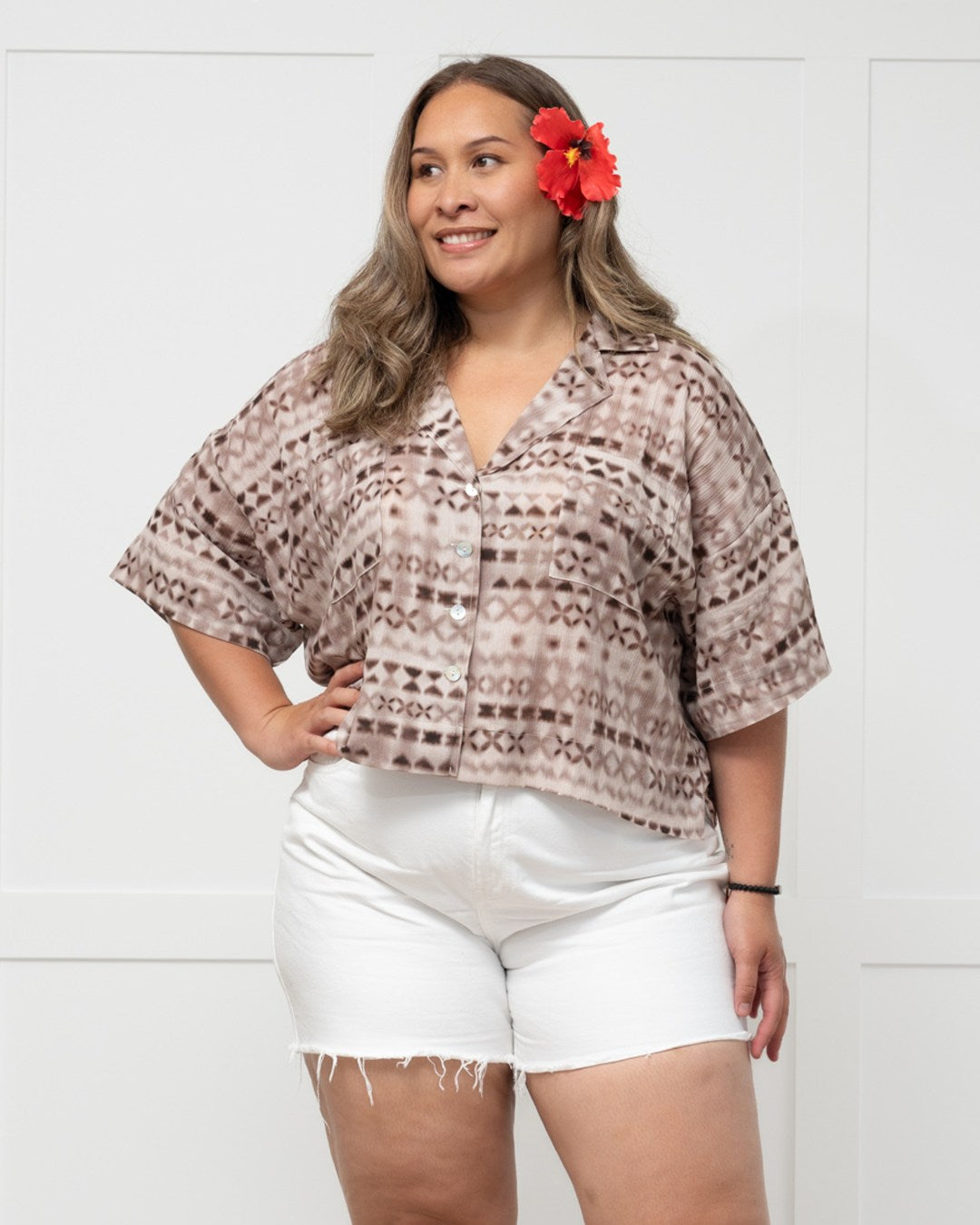 Tribal Bracken - Mali Womens Island Shirt