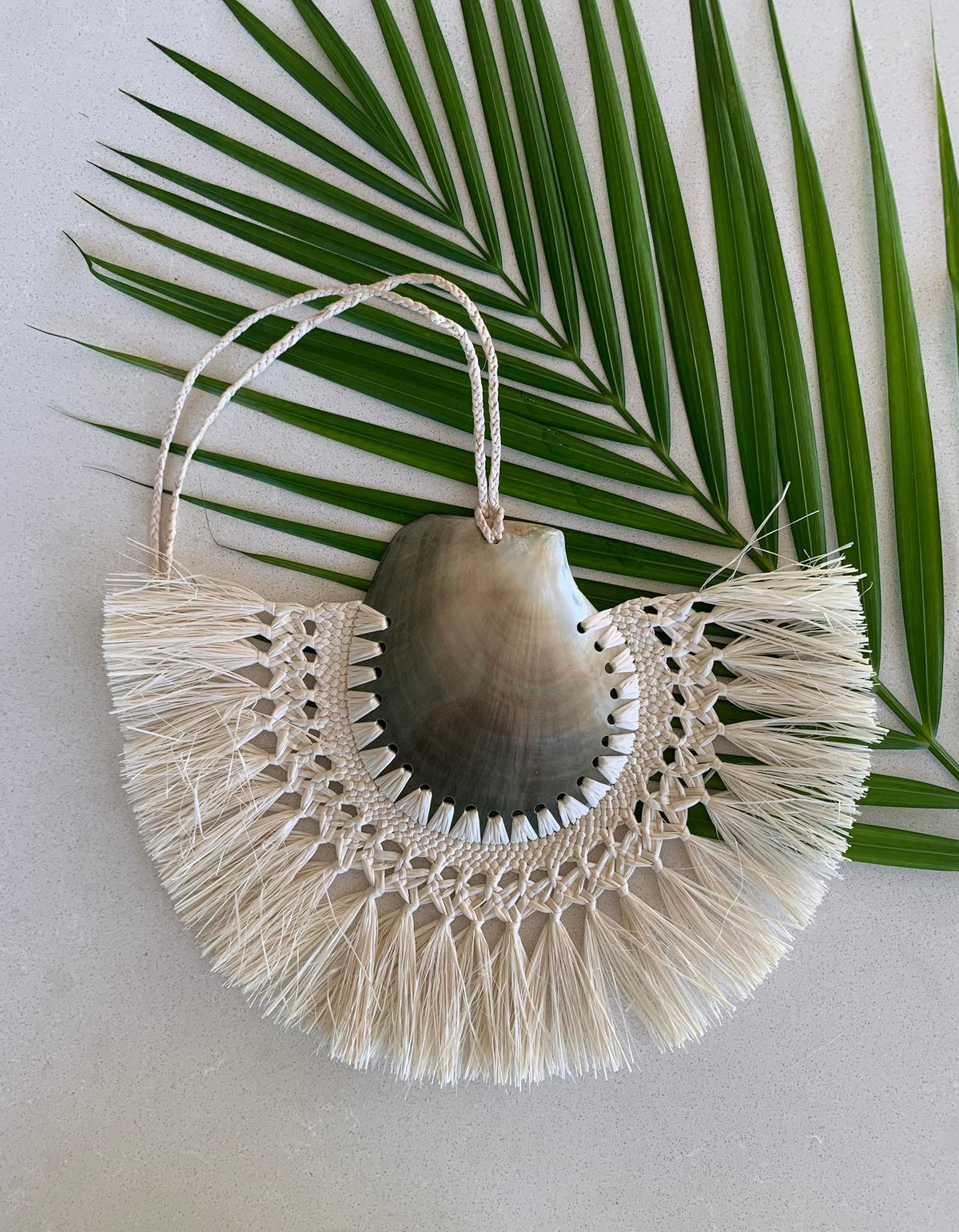 Cook Islands Handmade Rito Necklace