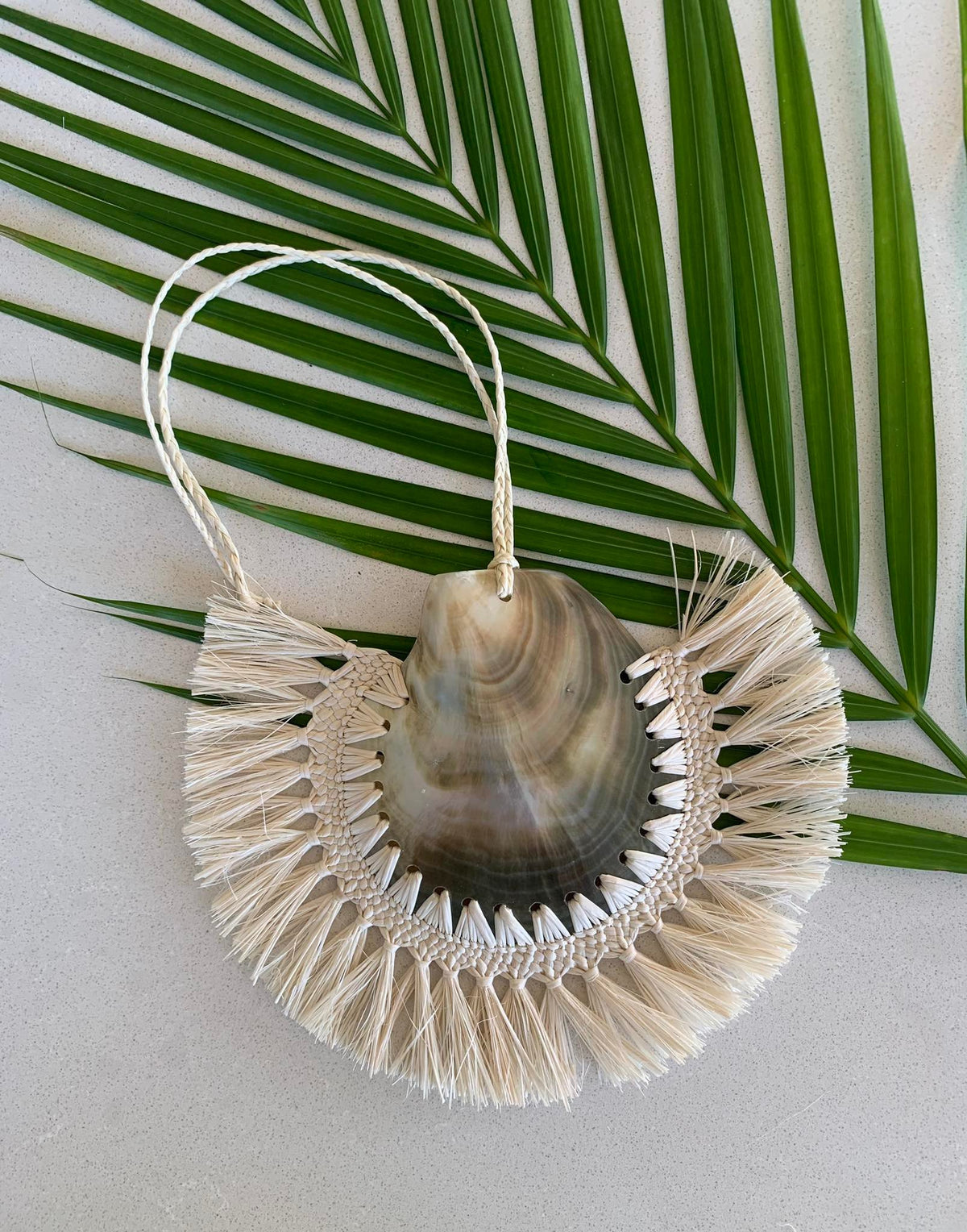 Cook Islands Handmade Rito Necklace